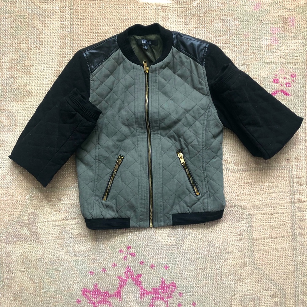 Quilted Bomber Size S